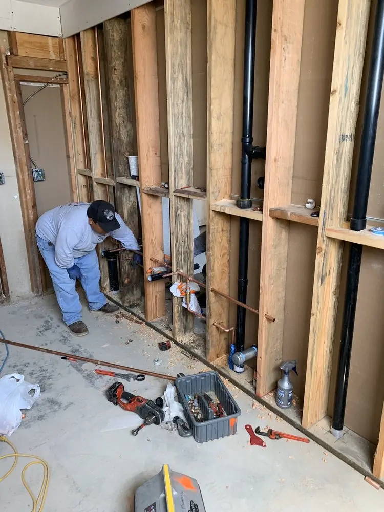 Commercial rough-in plumbing for Gas Line Repair in Oak Grove